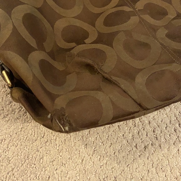 Brown Coach purse - Picture 2 of 3
